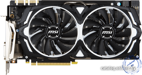 видеокарт MSI GeForce GTX 1080 Armor