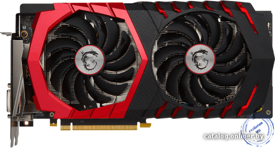 видеокарт MSI GeForce GTX 1060 OC GAMING X