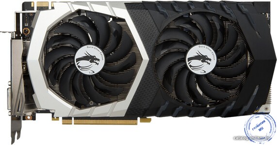 видеокарт MSI GeForce GTX 1070 Quick Silver